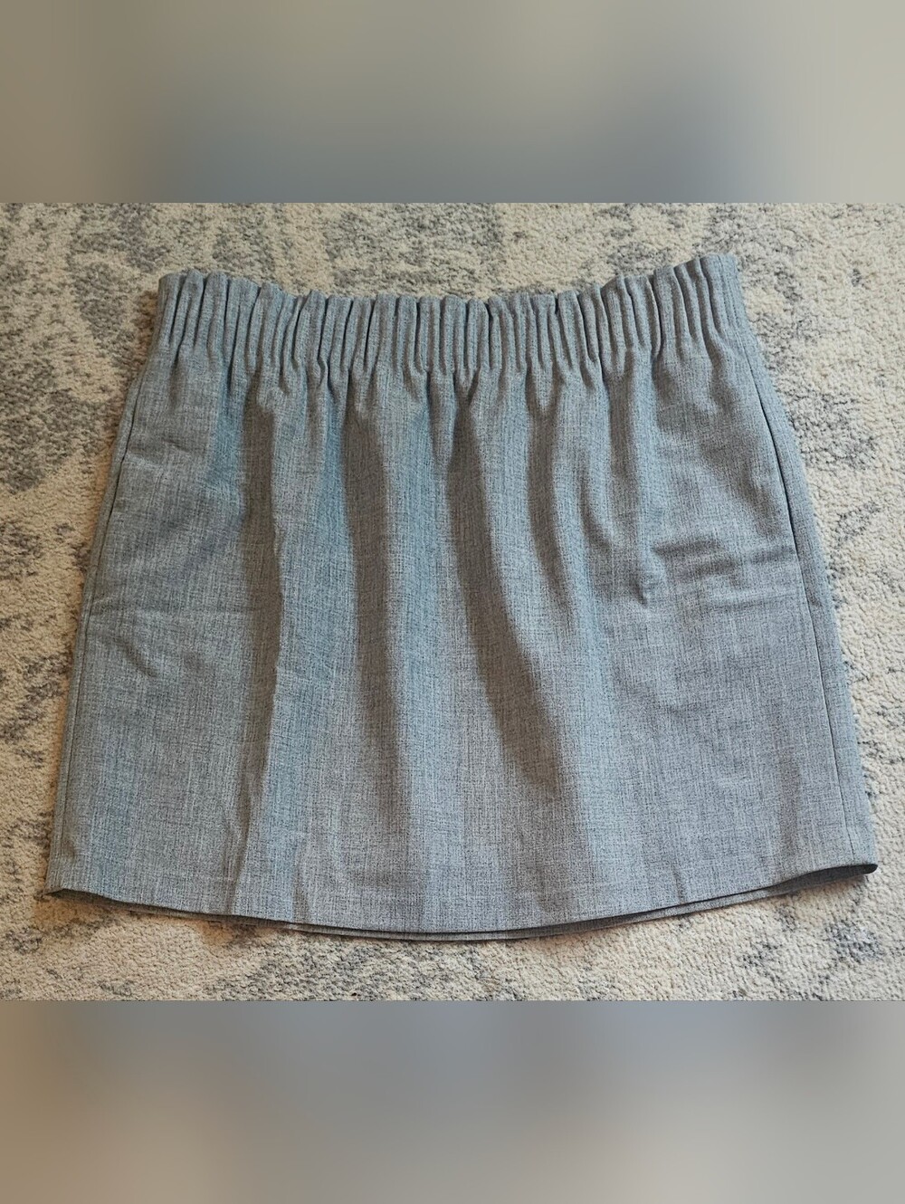 J Crew Grey Skirt Size 12